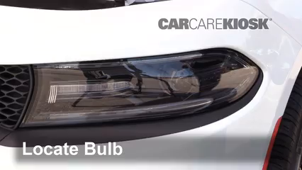 2017 Dodge Charger SRT 392 6.4L V8 Lights Highbeam (replace bulb)